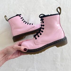 Dr. Marten boots pink